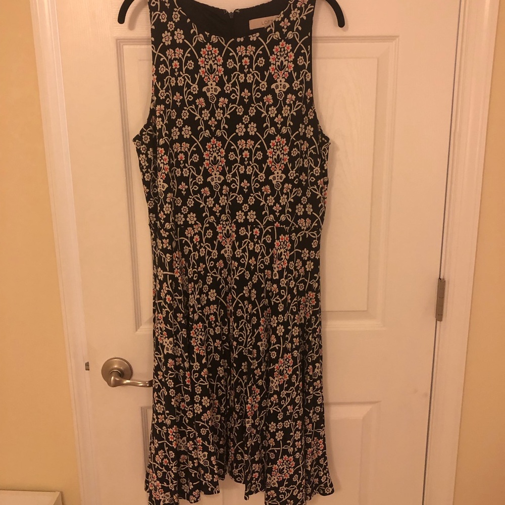 LOFT floral dress